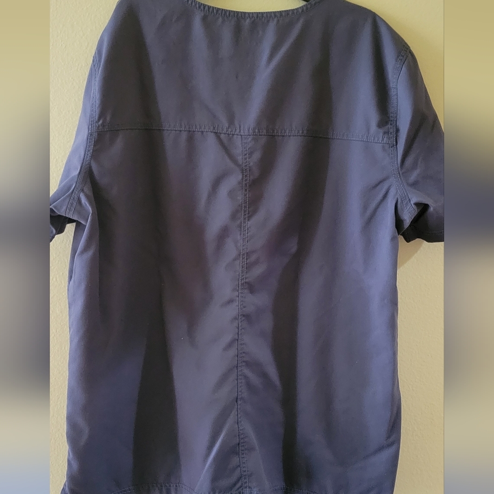 Men's Graphite Landau ProFlex Scrubs Lg (3 sets!) - Picture 3 of 12